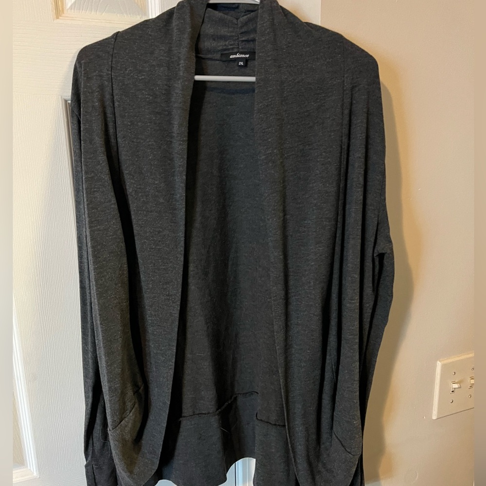 Dark grey cardigan
